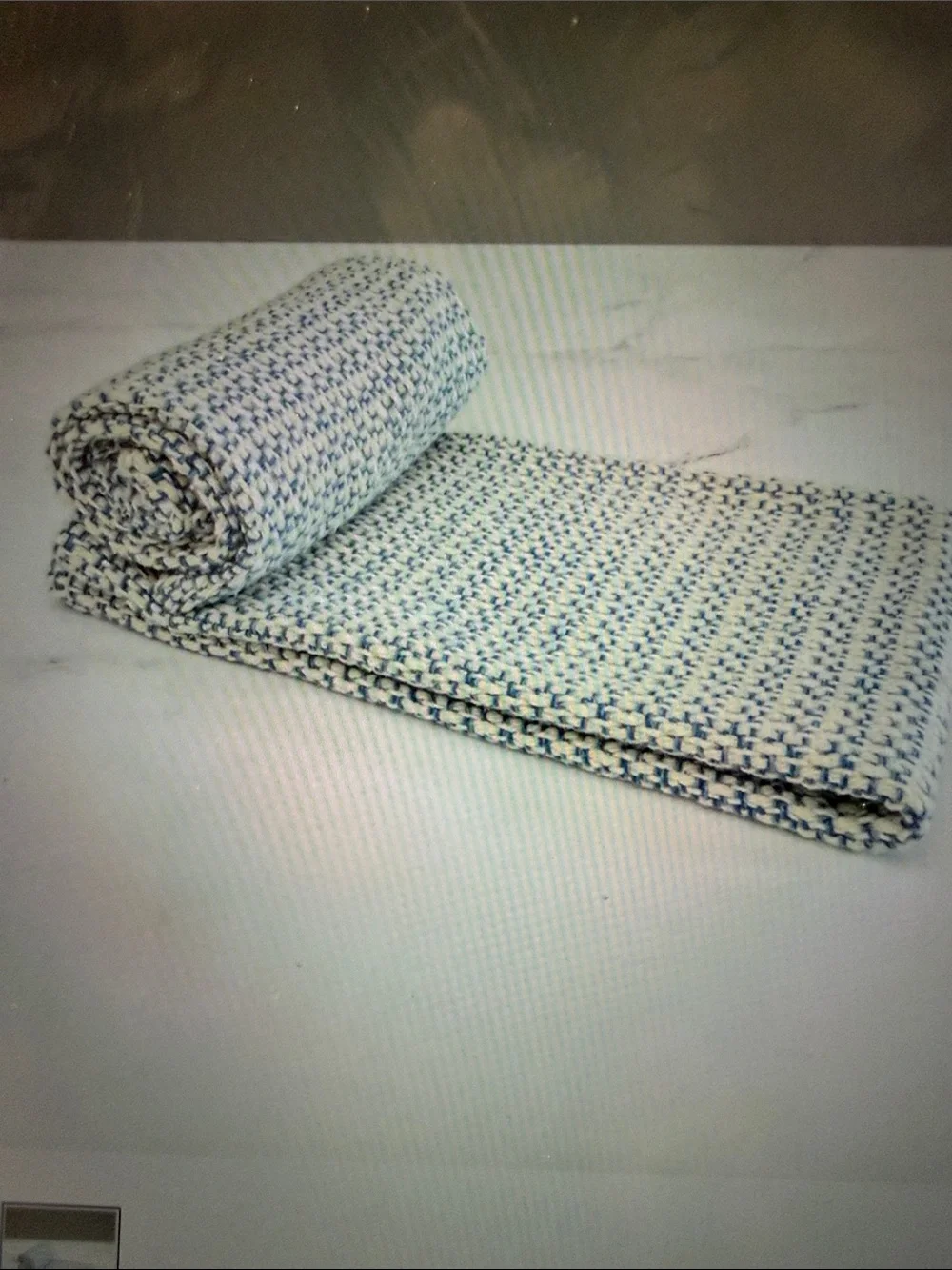 Nantucket Looms neutral blue